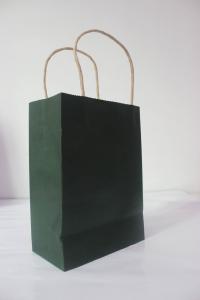 Buy cheap SGS Colored Custom Kraft Paper Bags With Handles 200pcs 8 X 10 X 2 Inch product