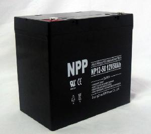 Buy cheap Deep Cycle Solar Battery (NP12-50Ah 12V 50AH) product
