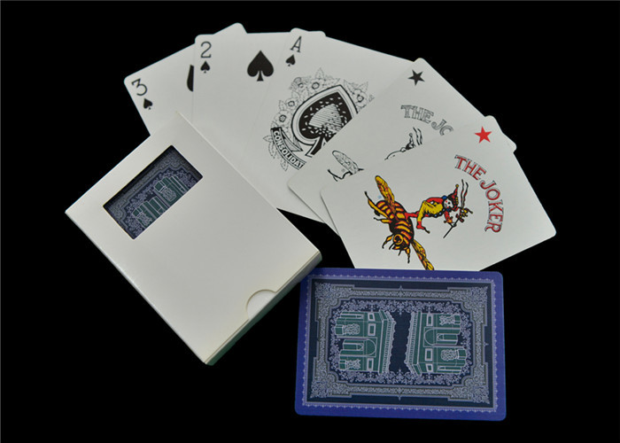 Buy cheap Matte Linen Finish Casino Playing Cards , Full Color Custom Design Playing Cards product
