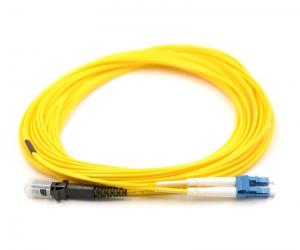 Buy cheap LC To MTRJ Duplex Fiber Jumper , 10m Digital Fiber Optic Cable With PC UPC APC Connectors product