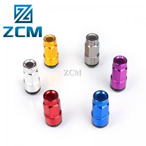 Buy cheap 50x9mm Lug Nuts CNC Aluminum Spare Parts For Automotives product