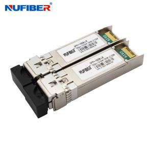 Buy cheap 10G SFP+ SMF Dual Fiber 1310nm 10km Optical Fiber Transceiver 10G LR LC DDM compatible with Cisco product