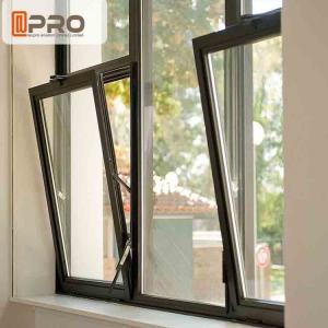 Buy cheap Space Saving Tilt And Turn Aluminium Windows With Single Glazing Glass product