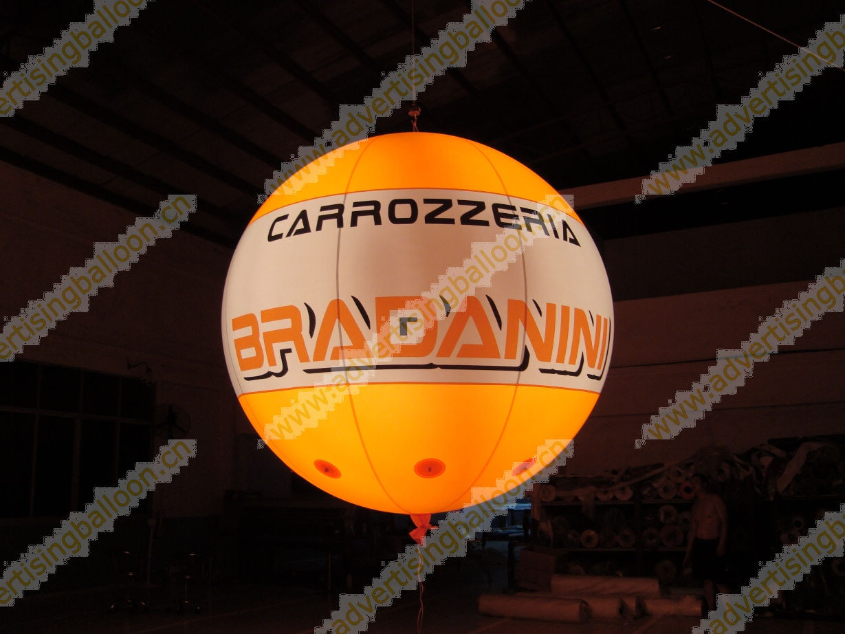 Fireproof Helium advertising balloons, UV protected printing Advertising Helium Balloons