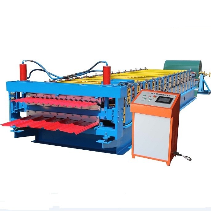 Buy cheap ISO Color Steel Roll Forming Machine 5T For Roof Tile Panel product