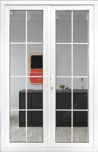 Buy cheap Flush Threshold Aluminum Swing Doors , Anodized Left Hand Inswing French Door product