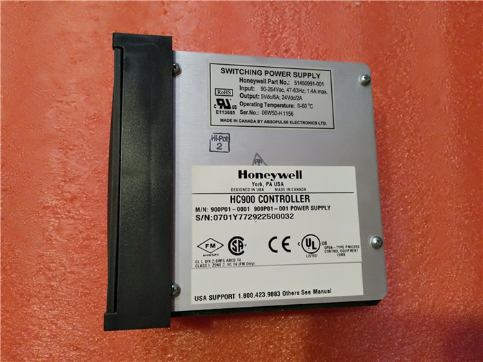 Buy cheap 900P01-0001 Honeywell Power Supply HC900 Controller PLC Module product