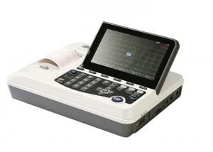 Buy cheap 80mm*30m Paper 3 Channel Ecg Machine With 7inch TFT Screen Basic Version product