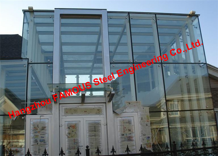 Buy cheap UK EU US Heat Insulation Laminated Glass Curtain Wall for Showroom product
