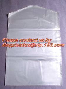 Buy cheap Dry clean perforated clear poly plastic garment/laundry/clothing bags on a roll clothing storage product