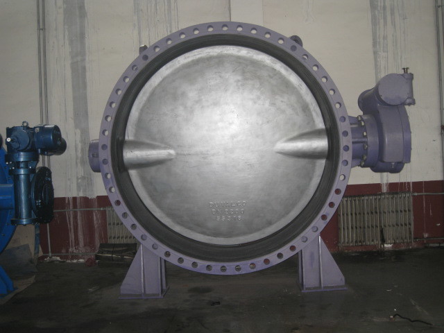 China DN2200 Double Offset Butterfly Valve / Threaded  Butterfly Valve on sale