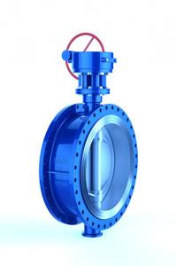 China Series 13 Flanged DI Double Eccentric Butterfly Valve on sale