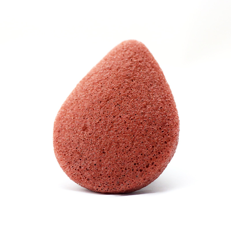 China Eco Friendly Red Konjac Facial Sponge Wet Dry Deep Cleansing for sale