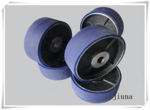 Buy cheap Tear Resistant Customized Polyurethane Wheels Low Compression Set Cut product