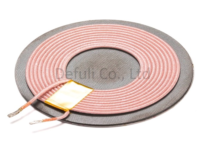Buy cheap Smart Phone Qi Wireless Receiver Coil 0.08*105P Wire Dia With ISO SGS Listed product