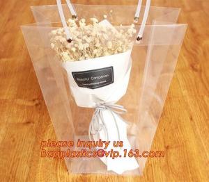 Buy cheap PP plastic flower carry bags with hanging for potted plant bags,quality assurance great quality pp flower bag bagease pa product