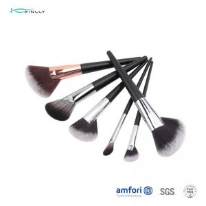 Buy cheap Private Label OEM Fan Wooden Handle Makeup Brushes product