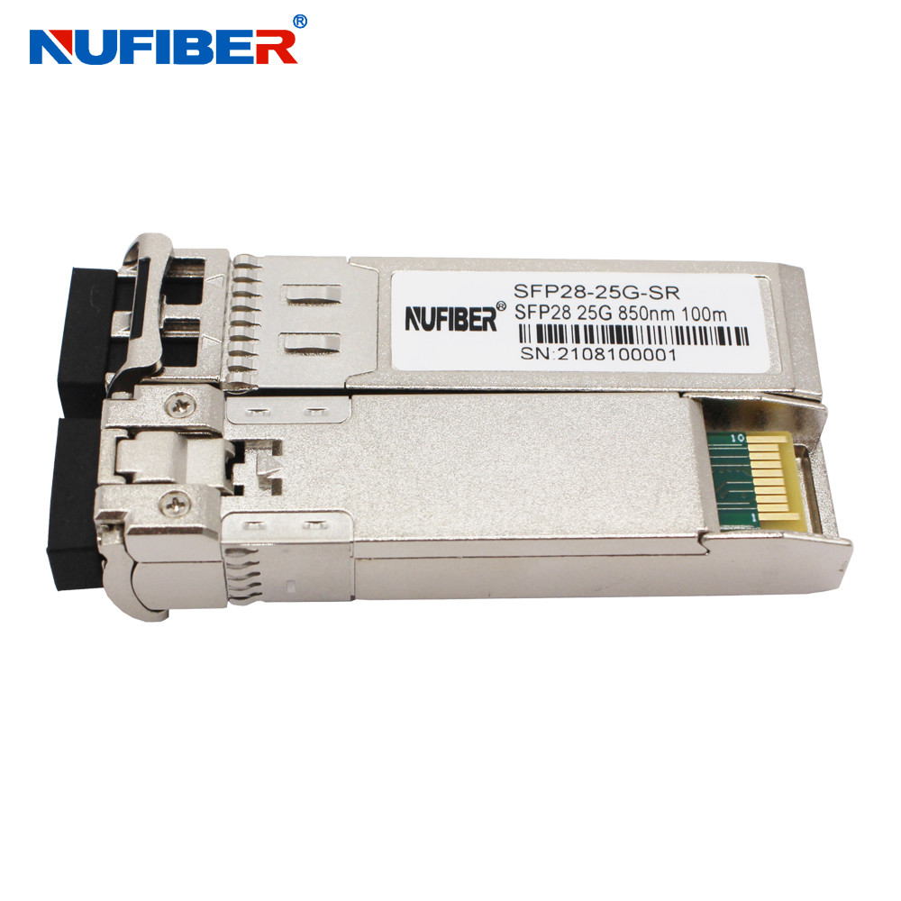 Buy cheap 25g bidi LC 20km sfp optical fiber module sfp28 transceiver compatible huawei cisco mikrotik juniper product