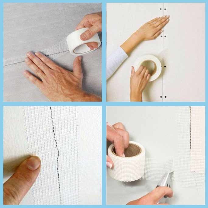 Buy cheap Plasterboards Fiberglass Drywall Joint Tape product