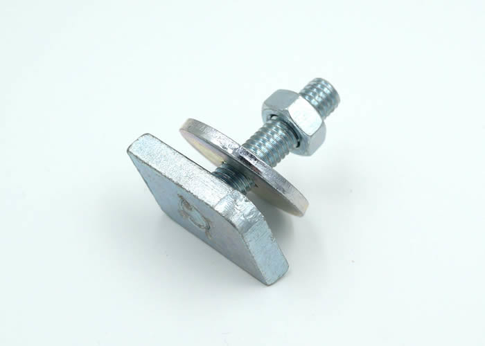Buy cheap Galavanized Mild Steel Square Head Bolts with Hex Nuts and Flat Washers product