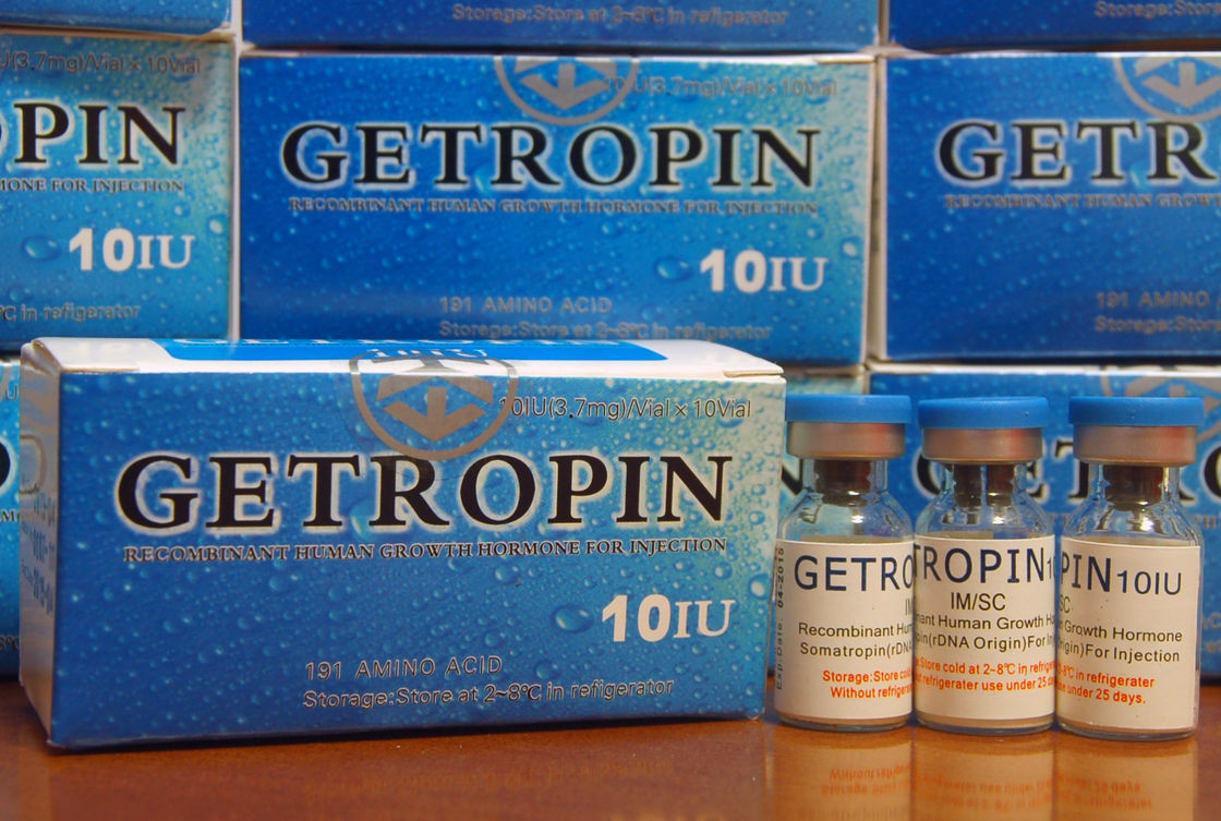 Buy cheap 100IU Getropin HGH Human Growth Hormone Peptides Increase Bone Density product