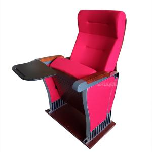 Buy cheap Foldable Audience Seating PU Molded Foam Anti Stained Auditorium Chairs With Writing Board product