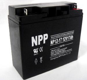 Buy cheap UPS Battery (NP12-17Ah 12V 17AH) from wholesalers