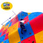 Amusement Parks Kids Rock Climbing Wall For Age Range 3 - 14 Years Old