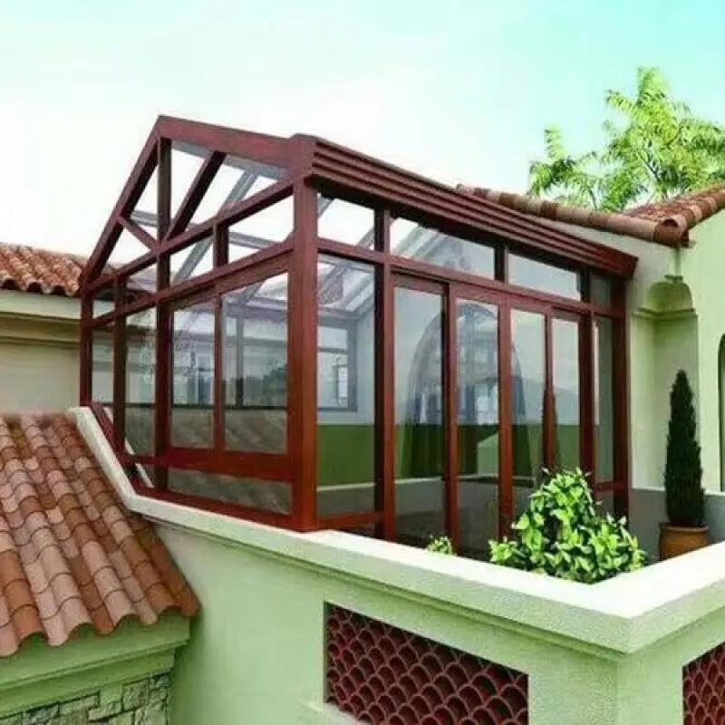 Buy cheap Aluminum Economy Sunroom Modern Insulated Light House Wine Glass Acrylic Sun House product