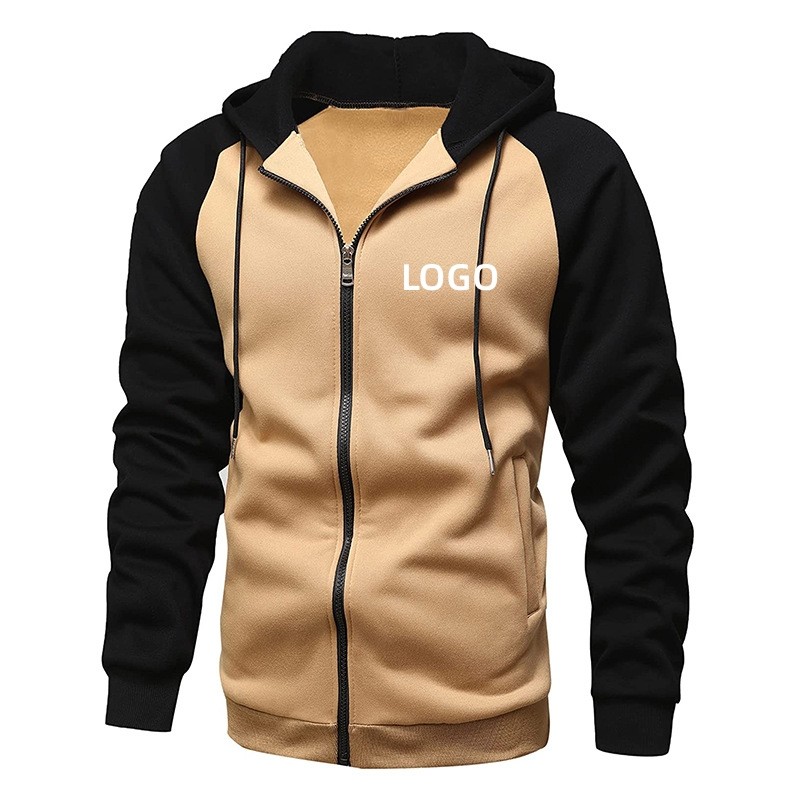 High quality custom printing full zip up hoodie men's fleece sweatshirt hoodies zipper unisex