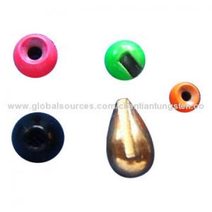 Buy cheap Tungsten colored fly fishing sinkers product