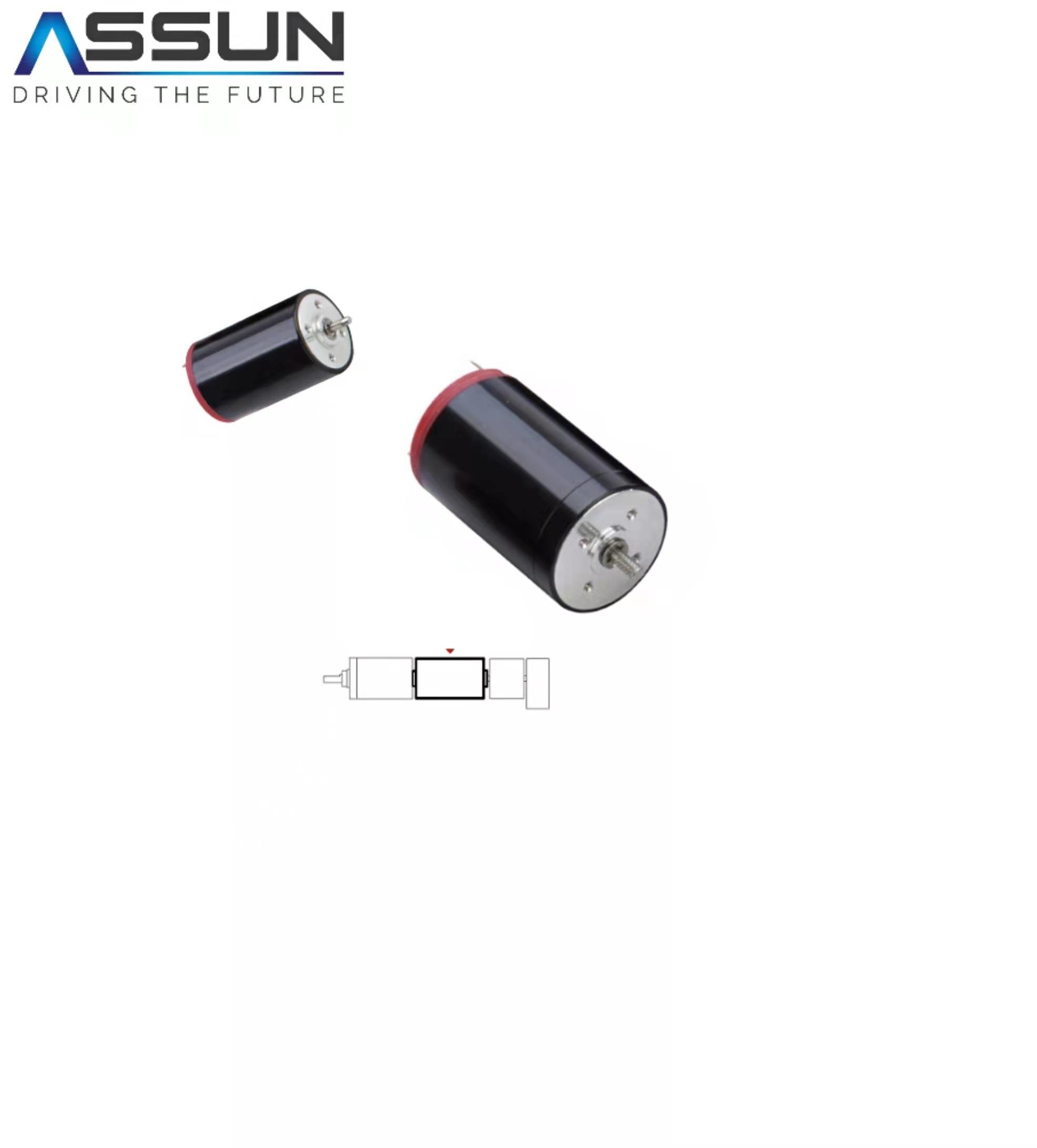 Buy cheap 3V Brushed Coreless Motor 850mA Current 7700 Rpm Loading Speed product