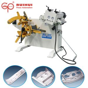 Buy cheap Sheet Metal Steel Roll Leveling Machine Uncoiler With Straightening Machine 2 In 1 product