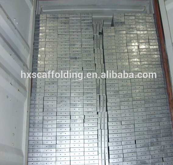 Buy cheap Adto 420*45*1800mm Galvanized Scaffolding Metal Planks with Hooks product
