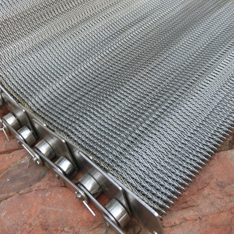 China                  Stainless Steel Mesh Belt for Electric Gas Heating Continuous Carburizing Bright Annealing Quenching Hardening Furnace              on sale