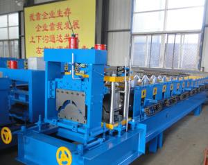 Buy cheap Color Steel Cold Roll Forming Machine Cr12 9 Roller Stations product