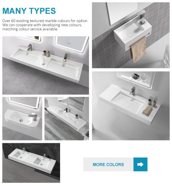 Washbasin New Italian Design White Color Sanitary Ware Bathroom Double Wash Basin Sink