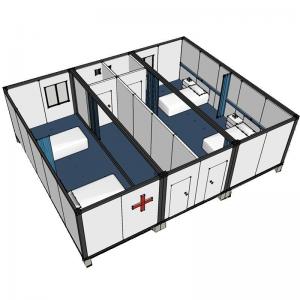Buy cheap 20ft 40ft Quick Install Modular Cabin Emergency Hospital product