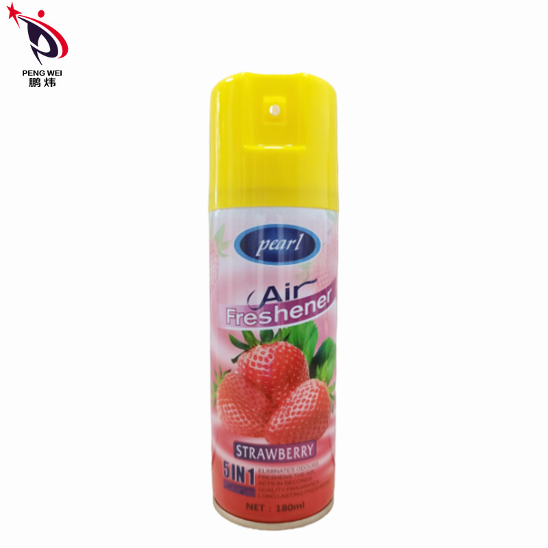 China Harmless Tin Strawberry Room Freshener , Multifunctional Air Purifier Spray on sale