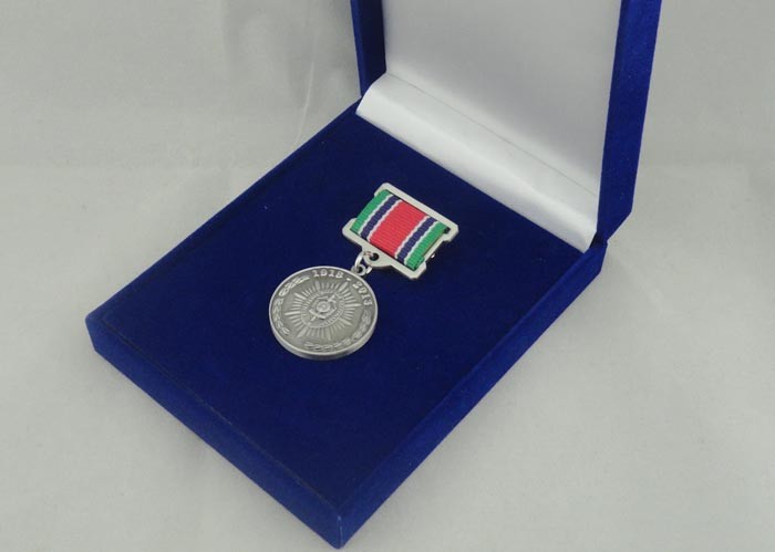 Buy cheap Zinc Alloy 3D Custom Medal Awards With Antique Silver Plating product