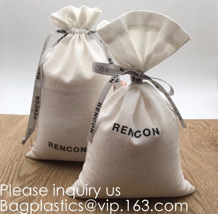 Buy cheap Double Canvas Drawstring Bag Cotton Pouch Gift Sachet Bags Muslin Bag Reusable Tea Bag,Organic Cotton Reusable Produce B product