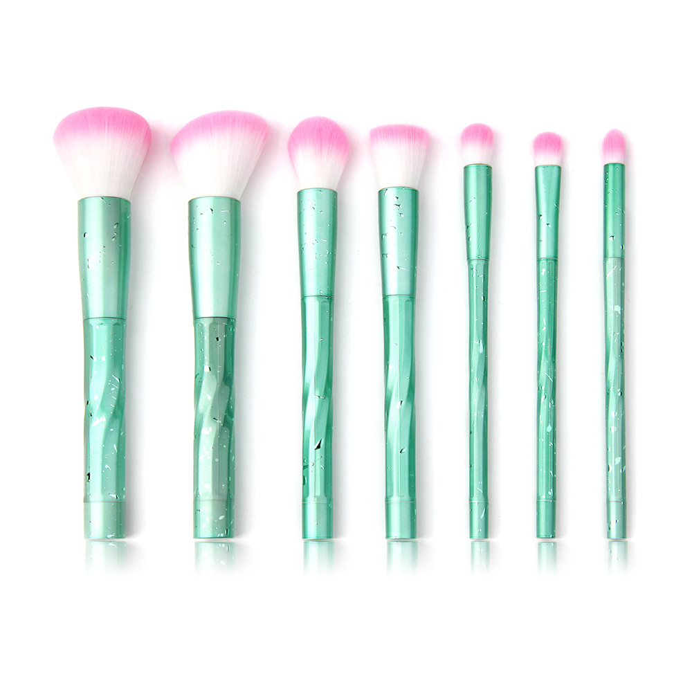 Buy cheap Plastic Taklon Synthetic 7pcs Complete Makeup Brush Set product