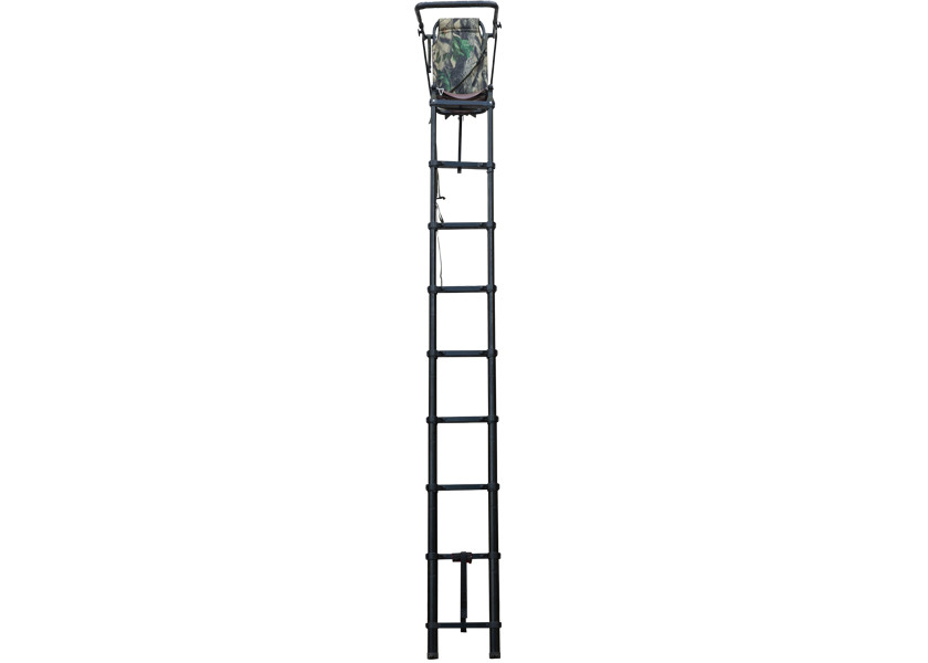 Buy cheap 8 Steps Telescopic Aluminum Ladder Tree Stands Portable Trail Camera Parts product