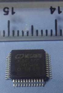 Buy cheap 84 Series Megawin 8051 MCU microprocessor with USB Microcontroller 8 / 16 bit LQFP48 Type product