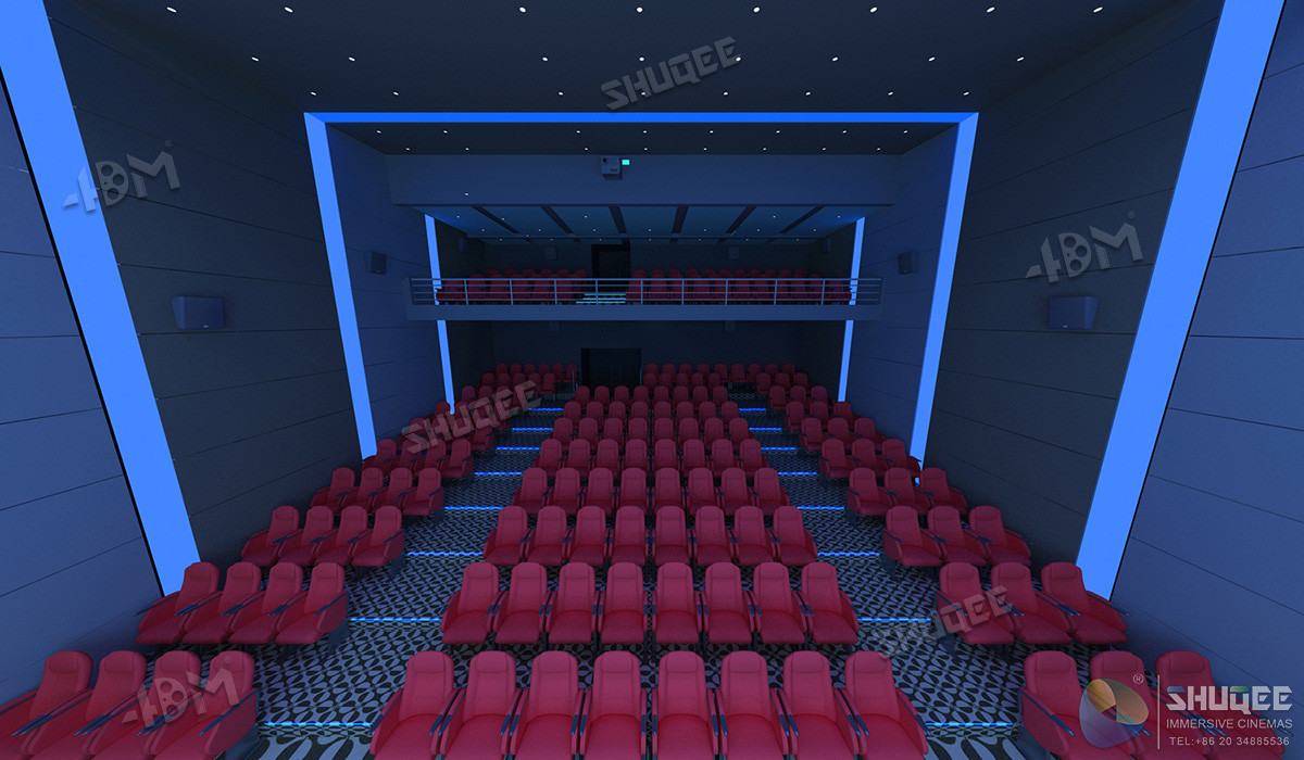 Buy cheap International 50-120 People 3D Cinema With 120HZ Projector Silver Screen product