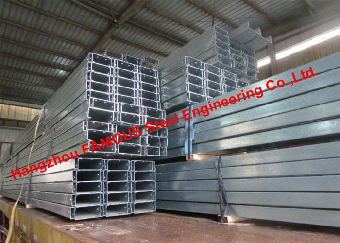 Buy cheap AS / ANZ4600 Grade Galvanized Steel Purlins And Girts Dimond DHS Perlings Australia UK New Zealand Standard product
