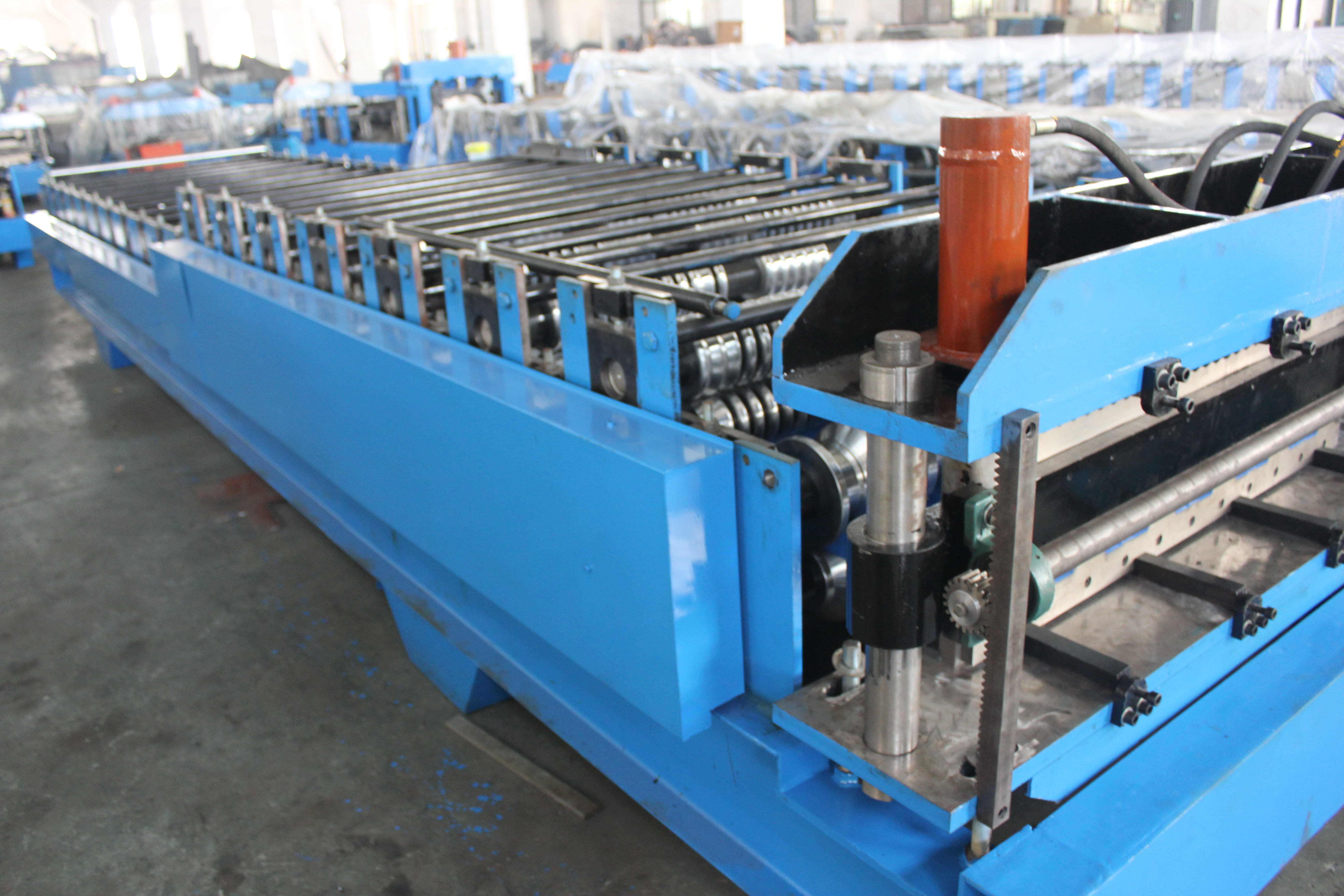 Buy cheap  Corrugated Roll Forming Machine By Chain / Gear product