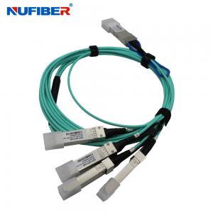 Buy cheap 100G To 4x25G SFP28 Aoc Cable Compatible Cisco Huawei HP Mikrotik product