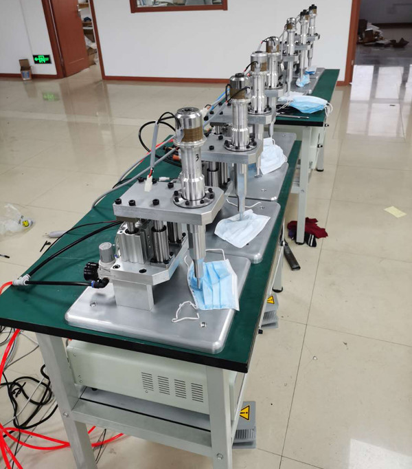 Buy cheap Full Automatic N95 Surgical Mask Making Machine With CE Certificate , FFP2 Mask Machine product