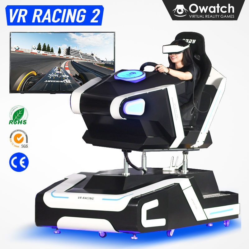 Buy cheap 2nd Generation 9D VR Racing Car Driving Simulator Virtual Reality Race Games Machine product